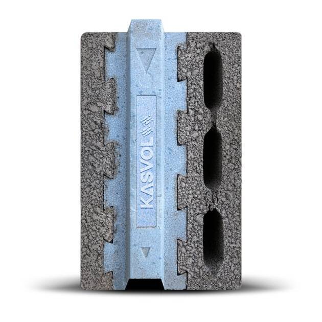 SBC Certified Insulated Groove Volcanic Block – Blue EPS 11.5
